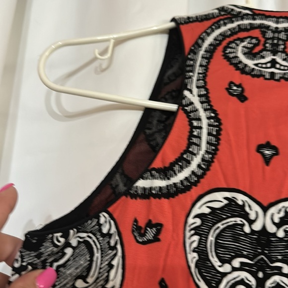 Nicole Miller women’s size L sleeveless dress excellent condition only used once - Picture 5 of 7